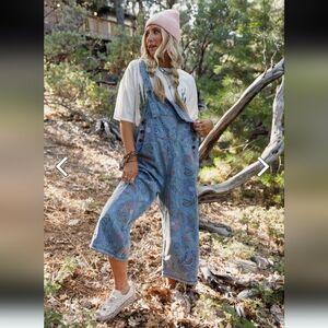 High Hopes Slouchy Denim Overalls From Three Bird Nest